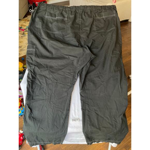 Dickies Women Cargo Pants size 5XL Dark Gray Casual Work Pants Straight Fit - Picture 11 of 11